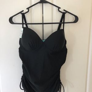 Assets Spanx Push Up Underwire Tankini Top